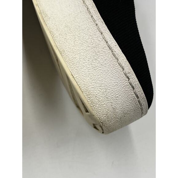 Opening Ceremony Black Platform Canvas Slip on Rubber Sole Sneakers Sz 40/9.5 - Picture 13 of 16